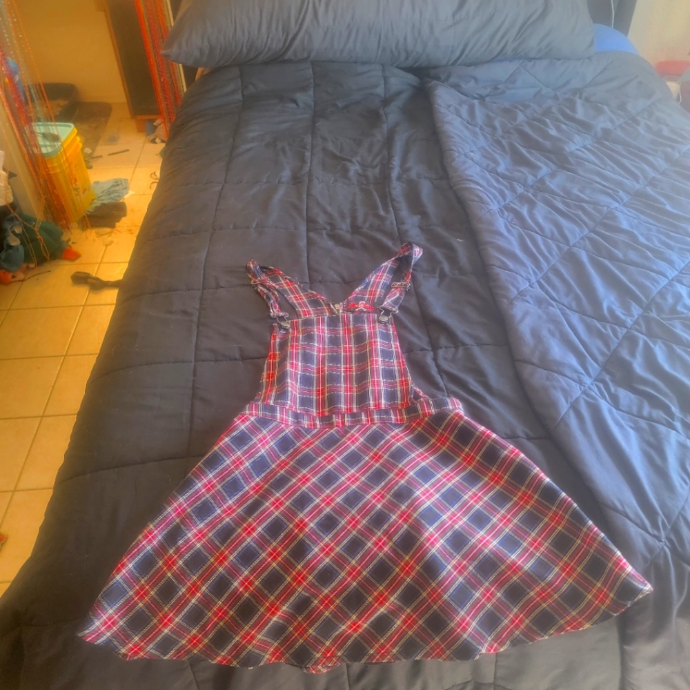 Royal Bones Jumper Skirt Size XL